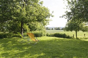 Ausblick im Garten