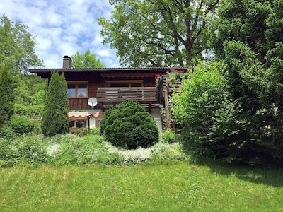 Ruhig gelegenes Einfamilienhaus, Panoramablick, Nähe Alpsee und Skigebiet