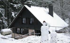 Schneemänner zu Besuch