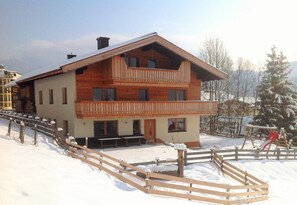 Ferienhaus Sonnhof im frühen Winter