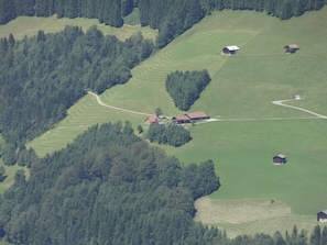 Haus Mura an der Spitze des Herzwaldes
