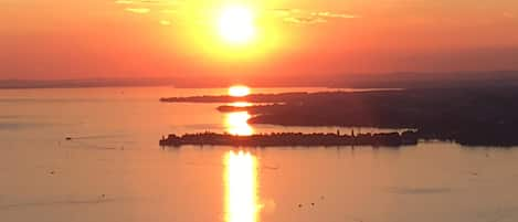 Sonnenuntergang über Lindau