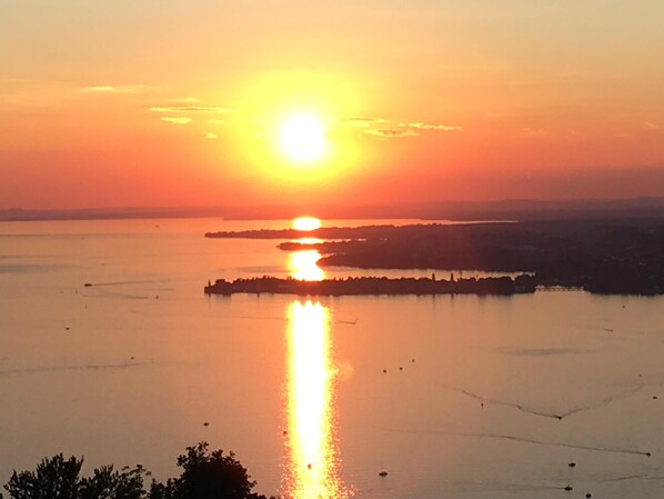 Sonnenuntergang über Lindau