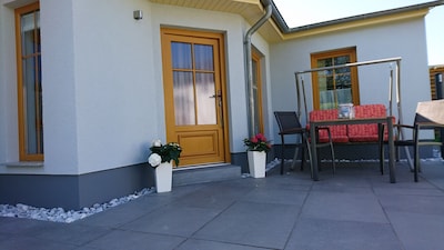 modern bungalow in the seaside resort of Ueckermünde