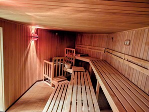 Sauna im EG gegen Münzeinwurf