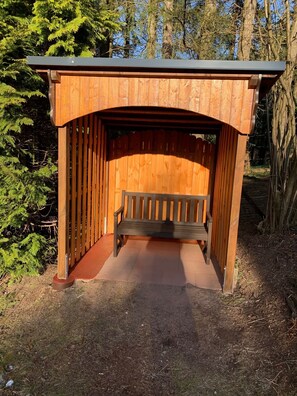 Enceinte de l’hébergement