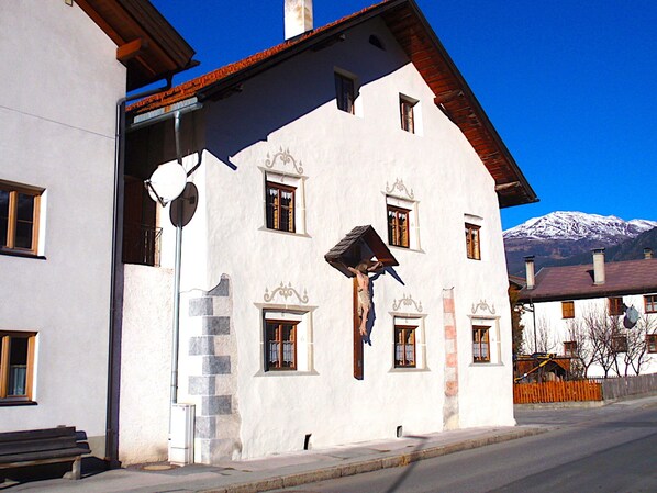 Ansicht Wohnhaus der Ferienwohnung