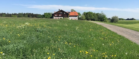 alleinstehender ehemaliger Bauernhof