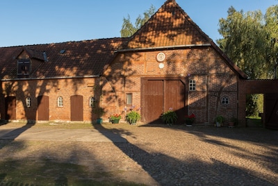 You are looking for peace and relaxation in the completely renovated former farmhouse