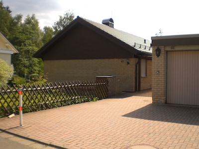 Casa de vacaciones en Fichtelgebirge con jardín y terraza, wifi gratis