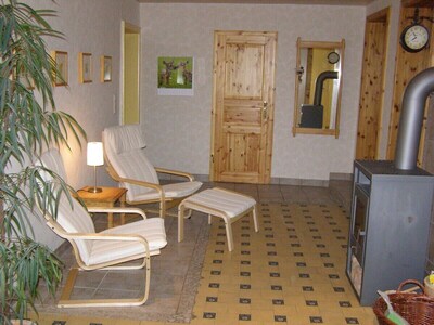 Large, comfortable apartment, close to nature, in the village