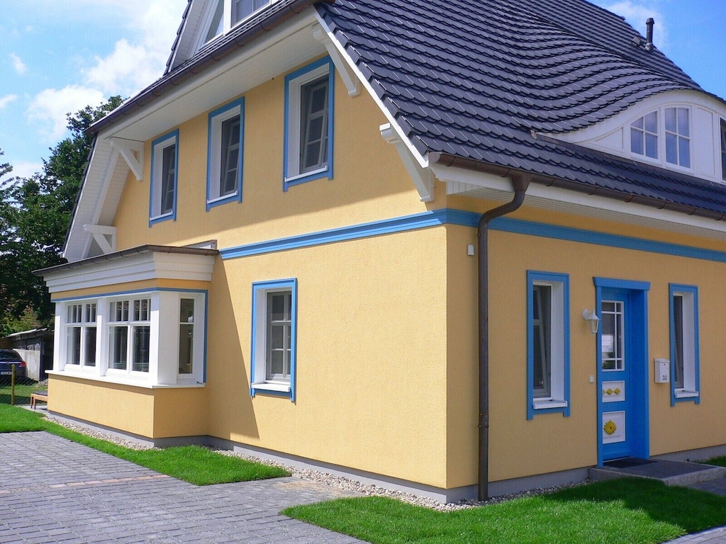 Direkt am Strand, Sauna, Kamin, 6 Personen, Garten Zingst