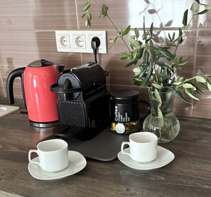 Kaffe och/eller kaffebryggare