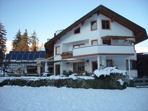 Unser Haus im Winter