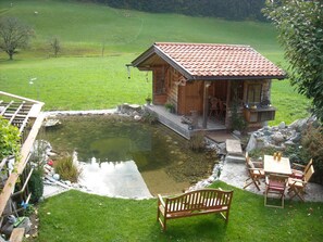 Aussicht von Balkon und Terrasse