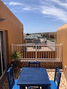 Village house completely renovated 4 apartments with courtyard in Arico Viejo.