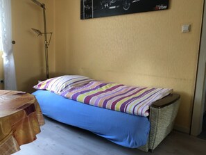 Schlafcouch im Wohnzimmer