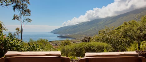 Refúgio do Pico - Meerblick von der Terrasse