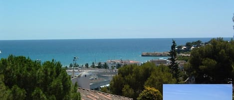 View and beach from La Mora