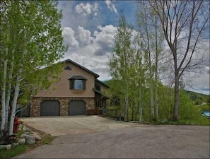 Exterior View of this deceivingly large private home
