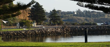 Looking towards the Jetty from Back yard