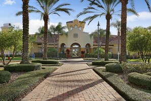 Resort entrance