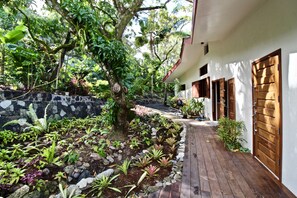 Entrance to Villa