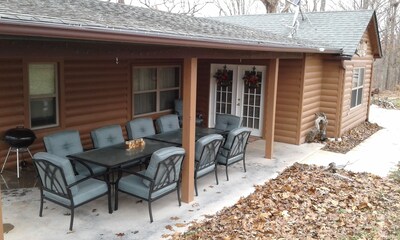 Driftwood River Lodge on the Meramec River. Steelville, MO.