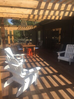 Huge out door decking