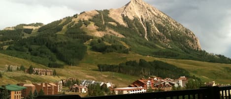 Summer balcony view.