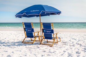 Beach Service provided at the Crab Trap Beach Access