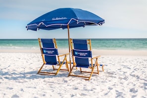 Beach Service provided at the Crab Trap Beach Access