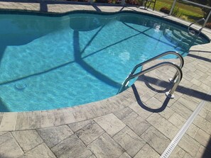Newly and completely refurbished pool and deck