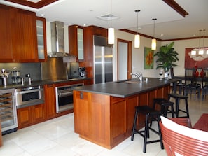 State-of-the-art kitchen with open layout perfect for entertaining