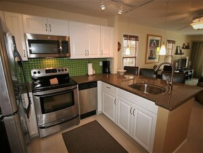 Kitchen with bar