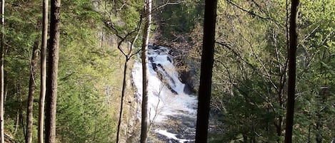 Stare at waterfalls all day from the farmers porch…