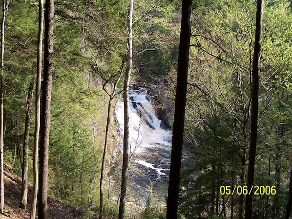 Stare at waterfalls all day from the farmers porch…