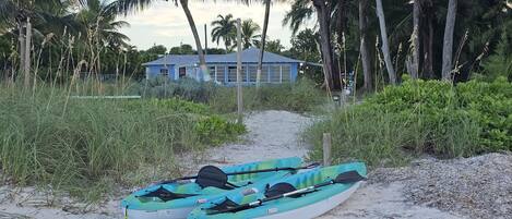 A relaxing kayak trip awaits.
