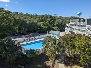 outdoor pool from front balcony