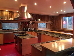 Chef's kitchen.