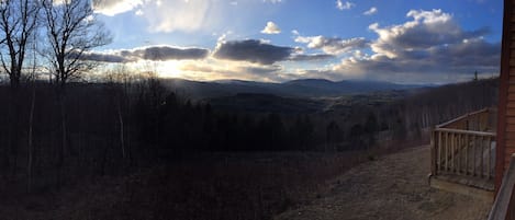 Vue depuis l’hébergement