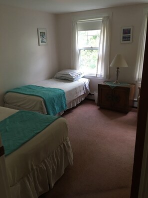Two twin-size beds.
