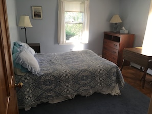 Full-size bed.