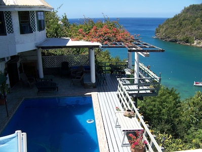Beautiful Ridge-Top Villa Marigot Bay, St. Lucia