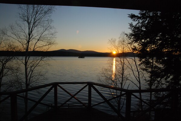 Sunrise and Gunstock Mountain