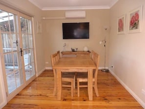 Dining Room with 42" LCD TV
