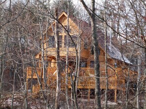 South side of Tucked Inn