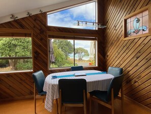 Watch the waves from the dining room