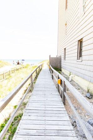 Easy access to the beach! You are steps from the beach!