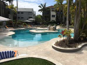 LAGOON POOL  close to unit